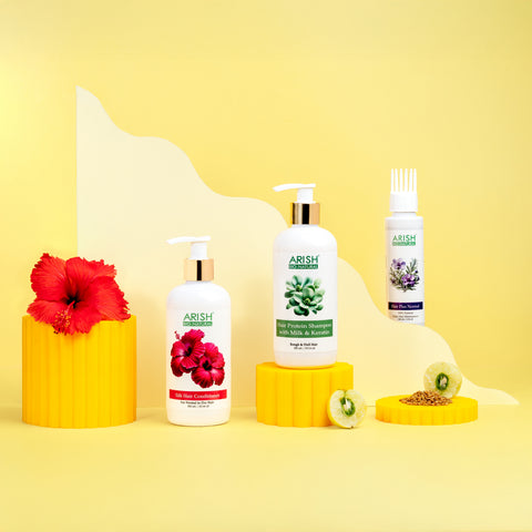 Dry & Damaged Hair Combo (Pack Of 3 Products)