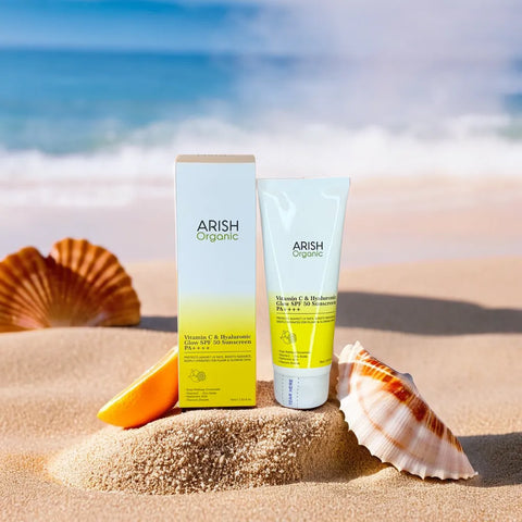 Vitamin C & Hyaluronic Glow SPF 50 Sunscreen PA++++ (75 ml)