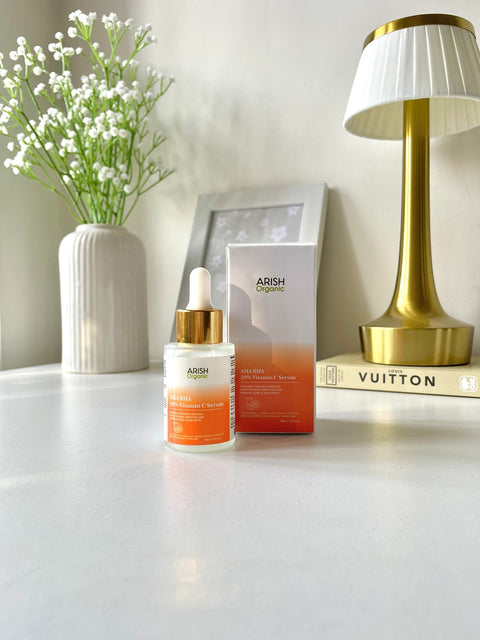 AHA BHA 20% Vitamin C Serum - Arish Bionatural