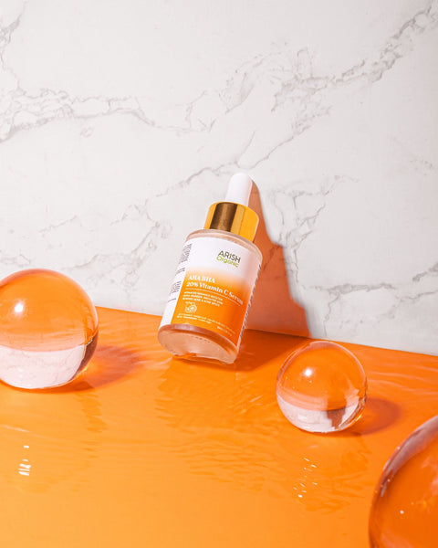 AHA BHA 20% Vitamin C Serum - Arish Bionatural