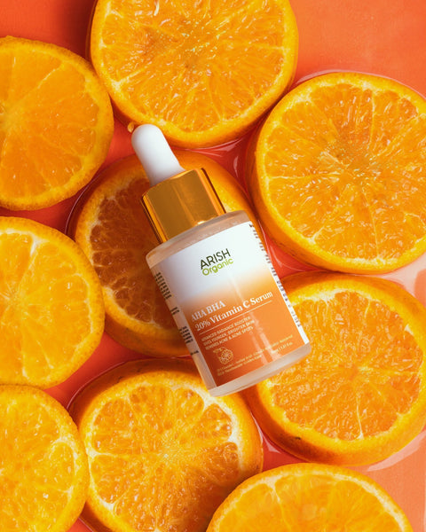 AHA BHA 20% Vitamin C Serum - Arish Bionatural