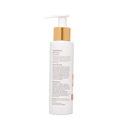 Anti - Ageing Facewash with Carrot and Retinoic Acid - Arish Bionatural