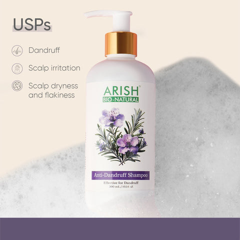 Anti Dandruff Shampoo - Arish Bionatural