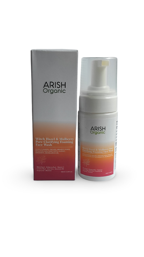 Witch Hazel & Mulberry Pore Clarifying Foaming Face Wash