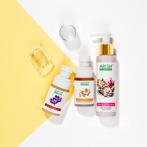 Glow & Brightening Combo (Pack Of 3 Products)