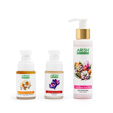 Glow & Brightening Combo (Pack Of 3 Products)