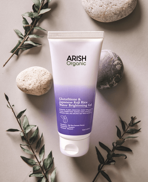 Glutathione & Japanese Koji Rice Water Brightening Gel - Arish Bionatural