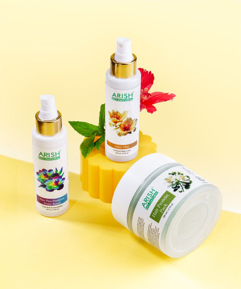Hair Grow Bundle (Pack Of 3 Products) - Arish Bionatural