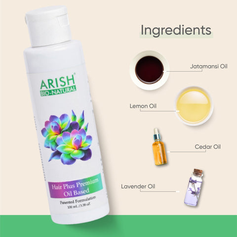 Hair Plus Premium (Oil Based) - Arish Bionatural