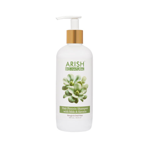 Hair Protein Shampoo with Milk & Keratin - Arish Bionatural
