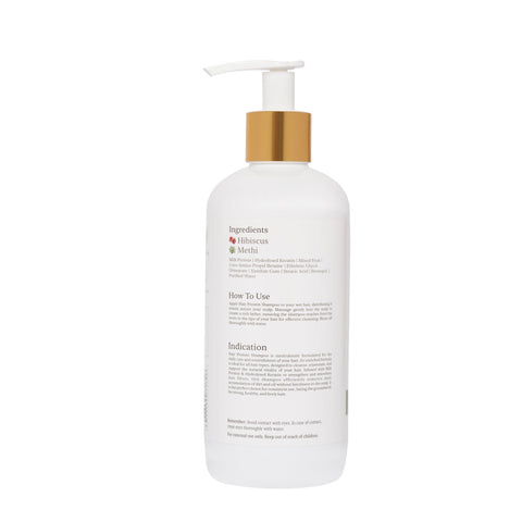 Hair Protein Shampoo with Milk & Keratin - Arish Bionatural
