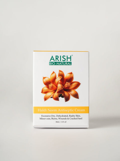 Haldi Neem Antiseptic Cream - Arish Bionatural