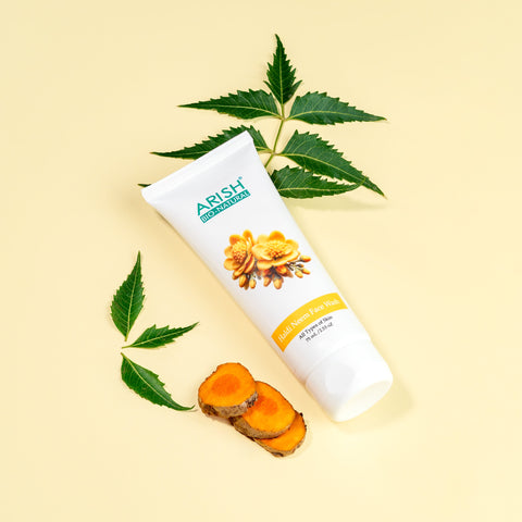 Haldi Neem Face Wash - Arish Bionatural