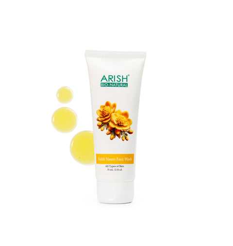 Haldi Neem Face Wash - Arish Bionatural