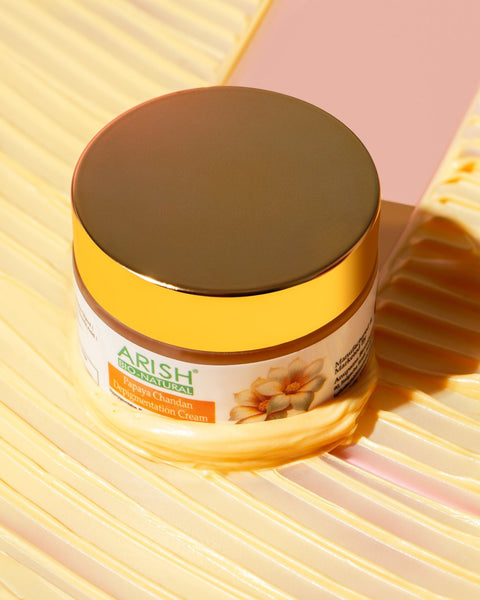 Papaya Chandan Depigmentation Cream - Arish Bionatural