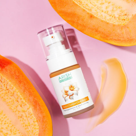 Papaya Chandan Glow Serum - Arish Bionatural