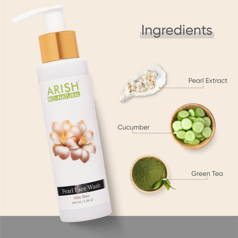 Pearl Face Wash - Arish Bionatural
