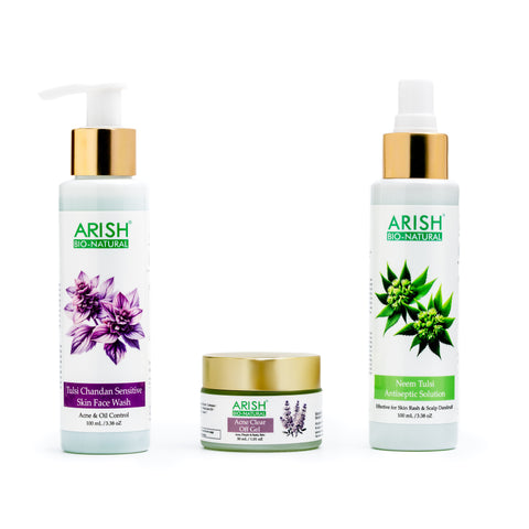 Pimple & Oil Control Combo (Pack Of 3 Products)