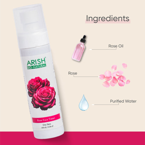 Rose Face Toner - Arish Bionatural