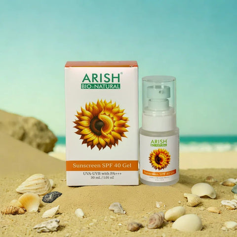 Sunscreen SPF 40 Gel - Arish Bionatural