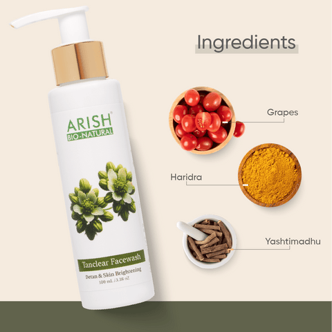 Tanclear Face Wash - Arish Bionatural
