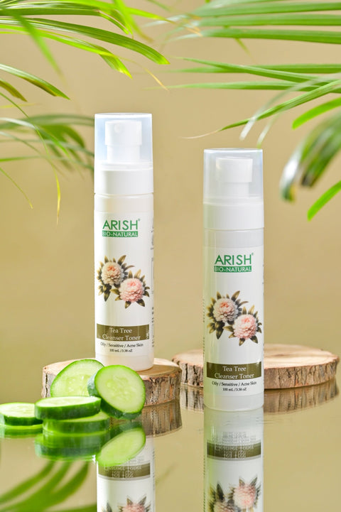 Tea Tree Cleanser Toner - Arish Bionatural