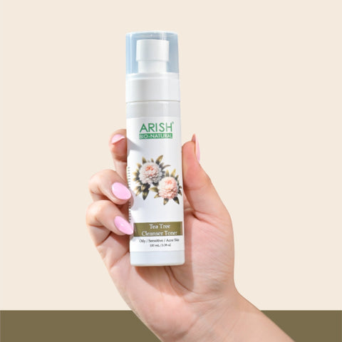 Tea Tree Cleanser Toner - Arish Bionatural