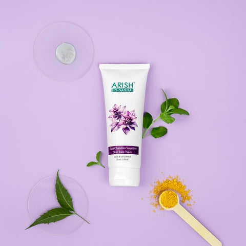 Tulsi Chandan Face Wash - Arish Bionatural
