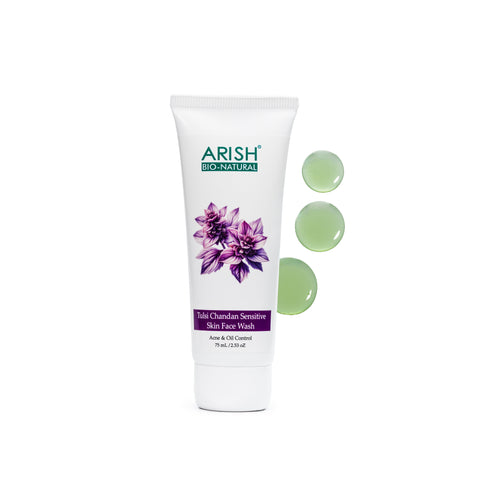 Tulsi Chandan Face Wash - Arish Bionatural