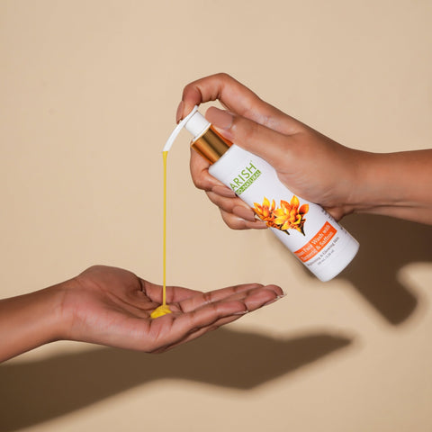 Ubtan Face Wash with Turmeric & Saffron - Arish Bionatural