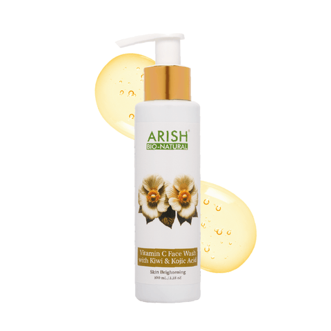 Vitamin C Face Wash with Kiwi & Kojic Acid - Arish Bionatural