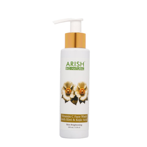 Vitamin C Face Wash with Kiwi & Kojic Acid - Arish Bionatural