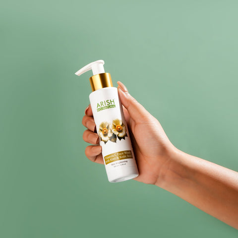 Vitamin C Face Wash with Kiwi & Kojic Acid - Arish Bionatural