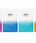 4-in-1 Sheet Mask Combo | Collagen Peptide + Hyaluronic Acid + Niacinamide + Vitamin C | Hydrating, Brightening, Firming & Skin Repair | Pack of 4 (20ml*4) - Arish Bionatural
