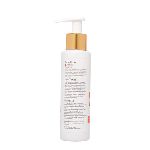 Anti-Ageing Facewash with Carrot and Retinoic Acid