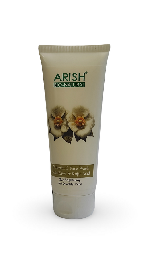 Vitamin C Face Wash with Kiwi & Kojic Acid