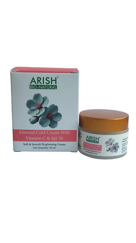 Almond Cold Cream with Vitamin C & SPF 30