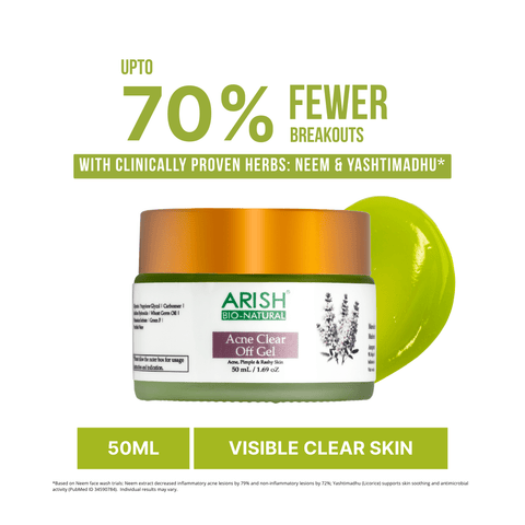 Acne Clear Off Gel - Arish Bionatural