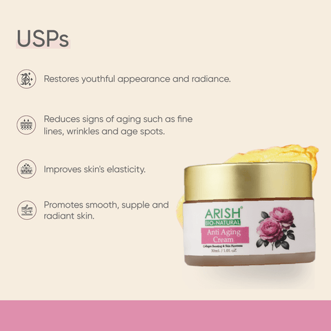 Anti Ageing Cream - Arish Bionatural