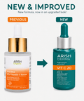 ARISH DERMA AHA BHA Vitamin C 20% Brightening Serum - Arish Bionatural