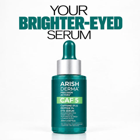 ARISH DERMA Caffeine 5% & Peptide 1% Eye Serum - Arish Bionatural