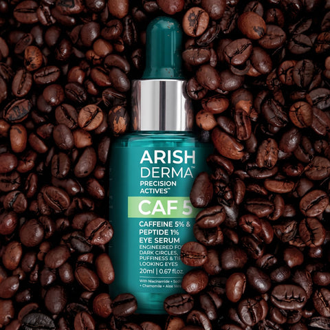 ARISH DERMA Caffeine 5% & Peptide 1% Eye Serum - Arish Bionatural