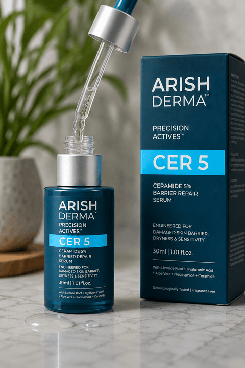 ARISH DERMA Ceramide 5% Barrier Repair Serum - Arish Bionatural