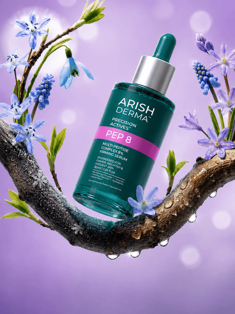 ARISH DERMA Multi-Peptide Complex 8% Firming Serum - Arish Bionatural