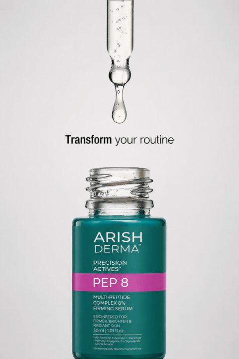 ARISH DERMA Multi-Peptide Complex 8% Firming Serum - Arish Bionatural