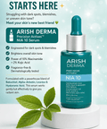 ARISH DERMA Niacinamide 10%+ Kojic Acid 2% Blemish Serum - Arish Bionatural