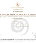 ARISH DERMA Niacinamide 10%+ Kojic Acid 2% Blemish Serum - Arish Bionatural