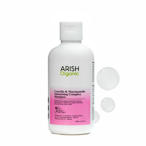Centella & Niacinamide Volumising Complex Shampoo - Arish Bionatural