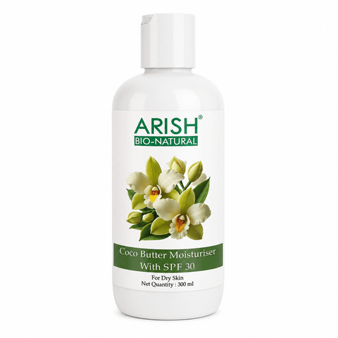 Coco Butter Moisturiser with SPF 30 - Arish Bionatural