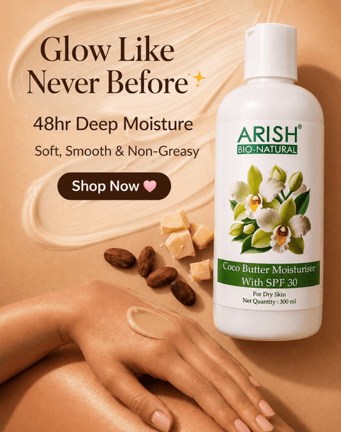 Coco Butter Moisturiser with SPF 30 - Arish Bionatural